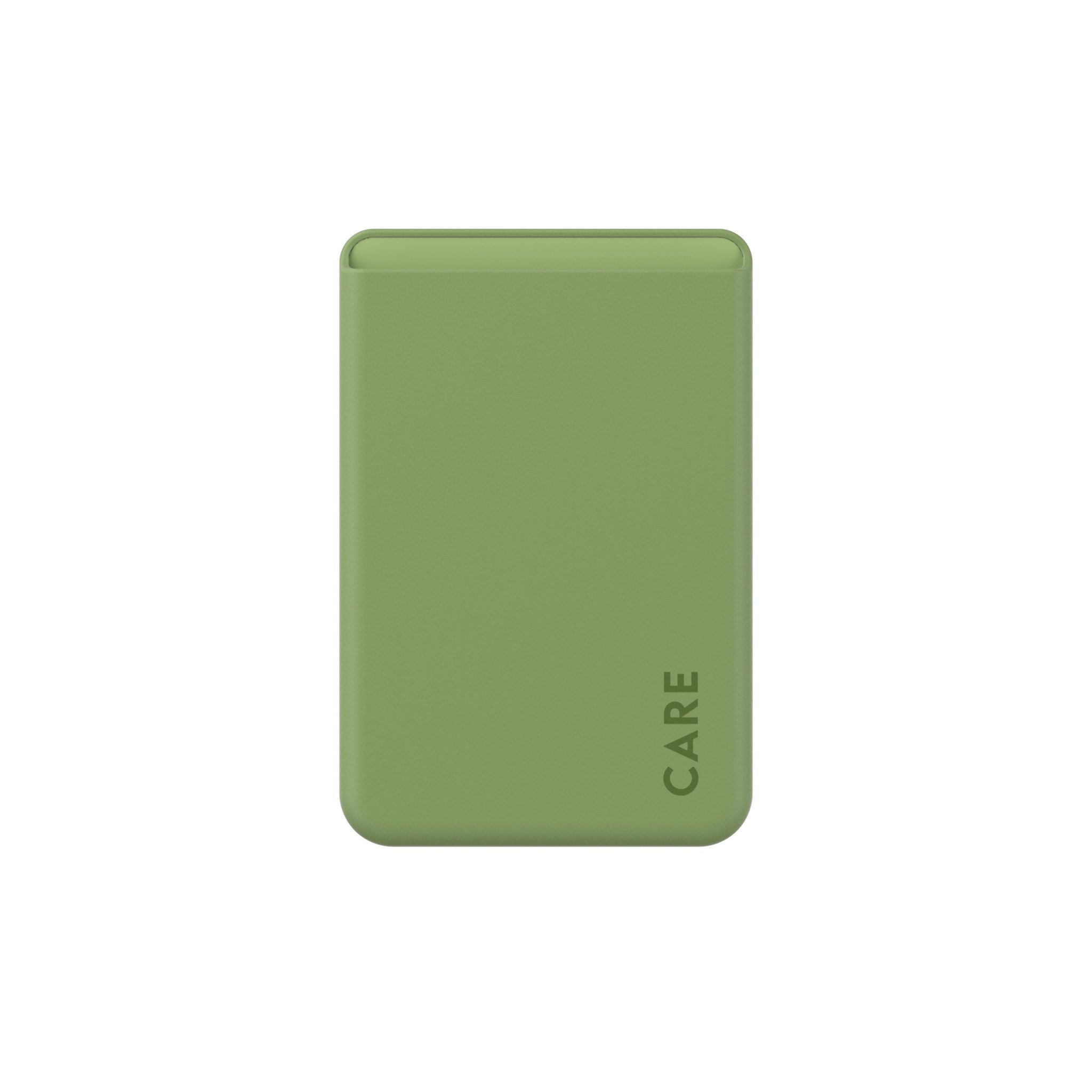 CARE by PanzerGlass® Card Holder Green iPhone